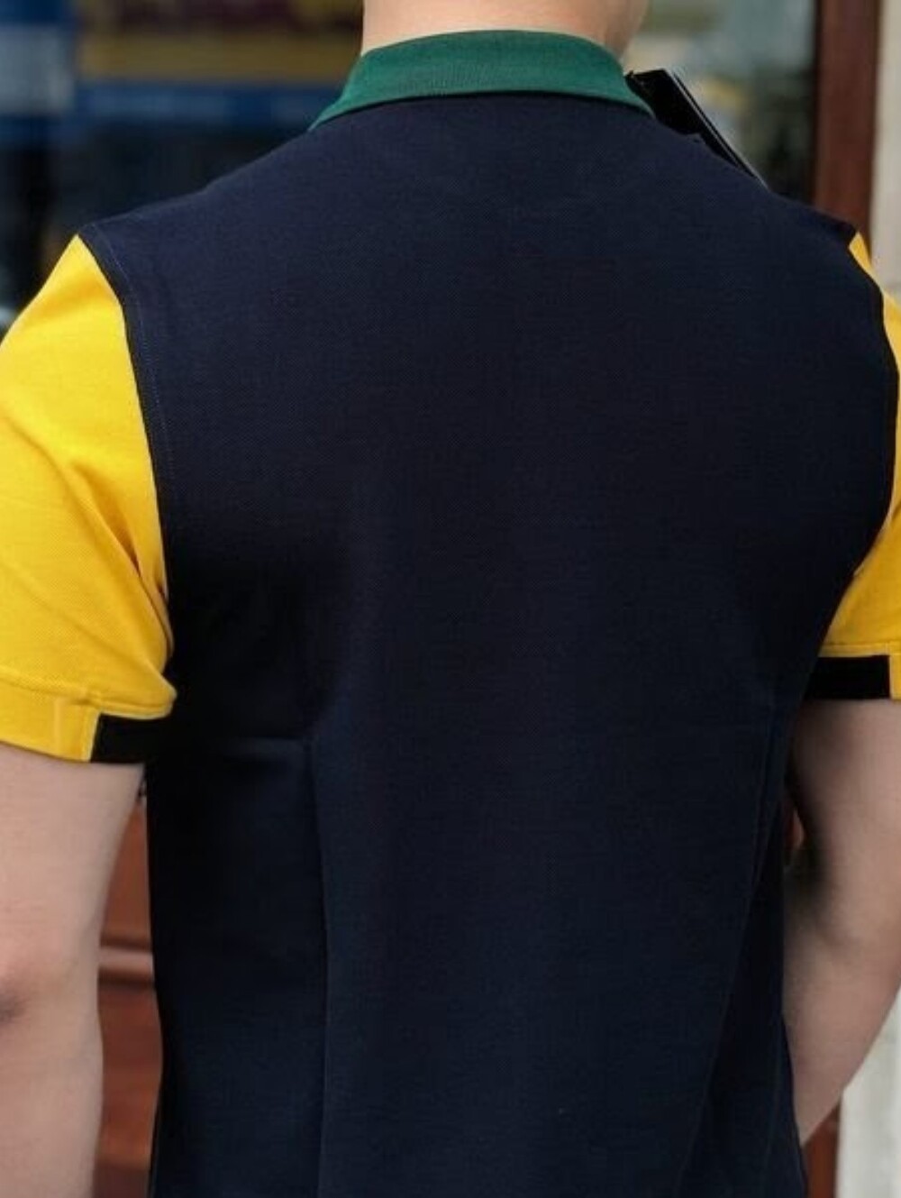 Fred Perry Bold Cuff Insert Pique Polo Shirt Ivy Green, Carbon Blue, Yellow RARE - Picture 13 of 16